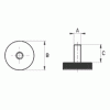 low profile adjustable feet [020] (020308069903)