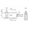 Screw fastened PCB Spacer [100-2] (100209500002)