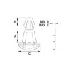 PCB spacer [100-33] (100330600002)