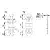 PCB spacer [100-8] (100831300002)