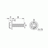 Flanged Hexagonal Torx screw [129] (129405000002)