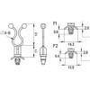 Stand-off twist lock [297] (297470600002)