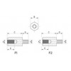 Hexagonal M/F Spacer [305] (305250559902)