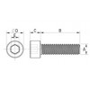 Socket head screw metal DIN 912 [340-m] (340041640952)