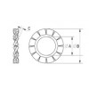 Locking washer metal [344-m] (344030040952)