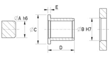 High performance slide bearing [008-2]