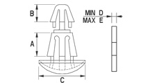 PCB spacer [100-33]