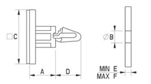 PCB spacer [100-4]