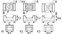 cable strap mount [116-1]