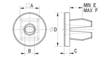 Steel plate nut [162]