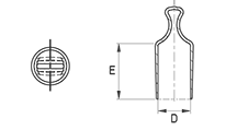 PULL TAB FLEXIBLE CAP [205]