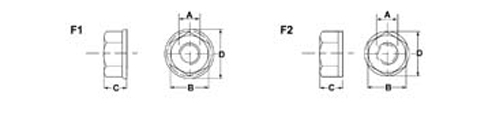 Flanged nut [511]